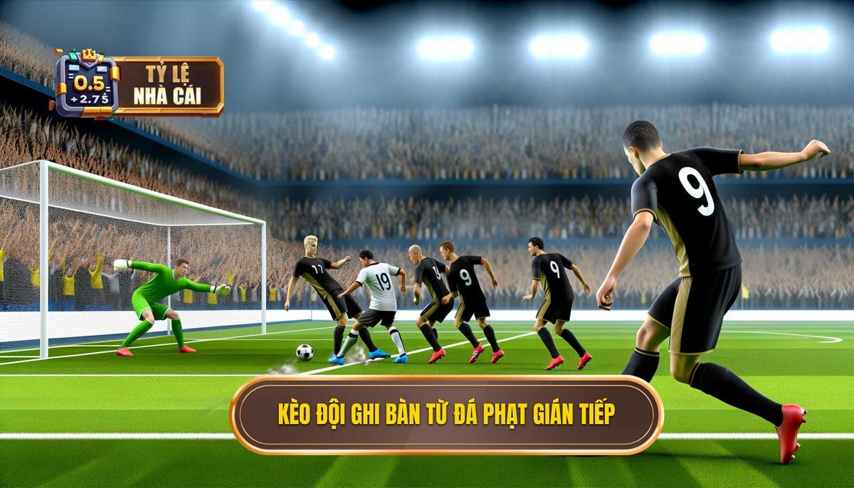  Kèo cược đội ghi bàn từ tình huống đá phạt gián tiếp là gì_