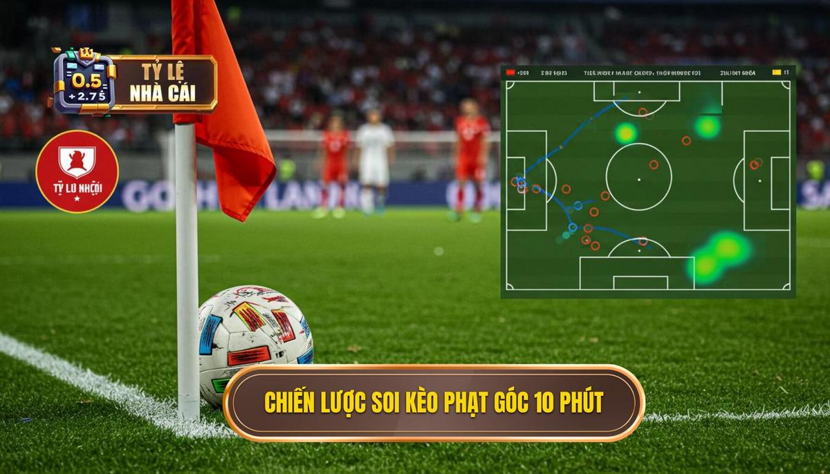 Chiến Lược Soi Kèo Chuyên Sâu cho Kèo Cược Đội Nhận Quả Phạt Góc Trong 10 Phút Đầu
