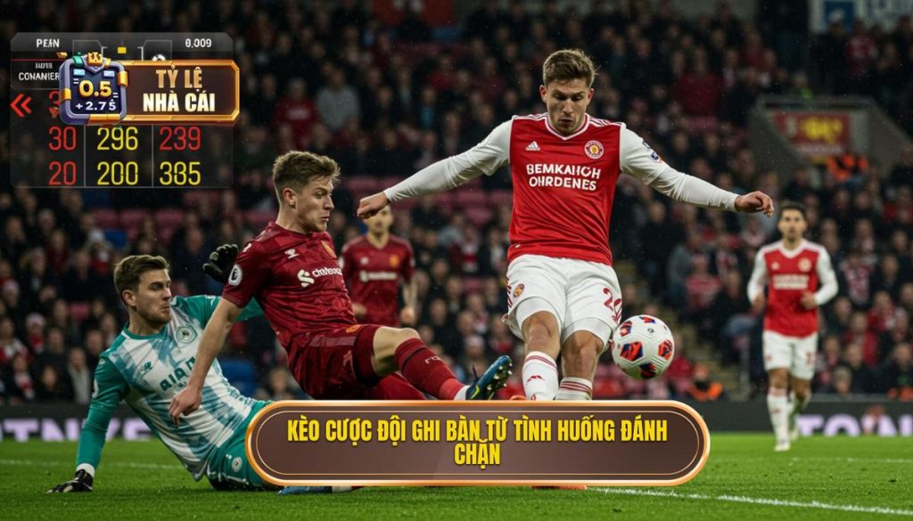 Kèo cược đội ghi bàn từ tình huống đánh chặn