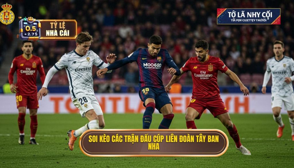 Soi kèo các trận đấu cúp liên đoàn Tây Ban Nha
