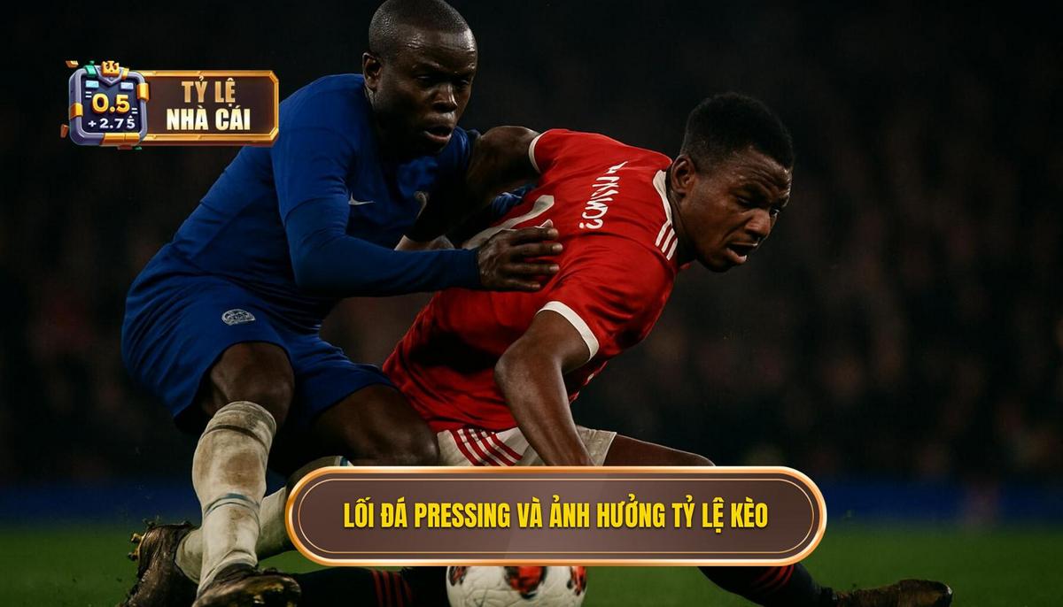 Bản chất của lối đá pressing và tầm ảnh hưởng đến tỷ lệ kèo