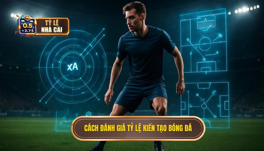 1. Cách đánh giá tỷ lệ kiến tạo bóng đá