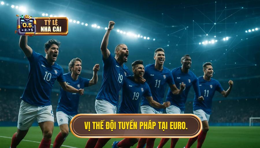 1. Vị thế đội tuyển Pháp tại Euro.