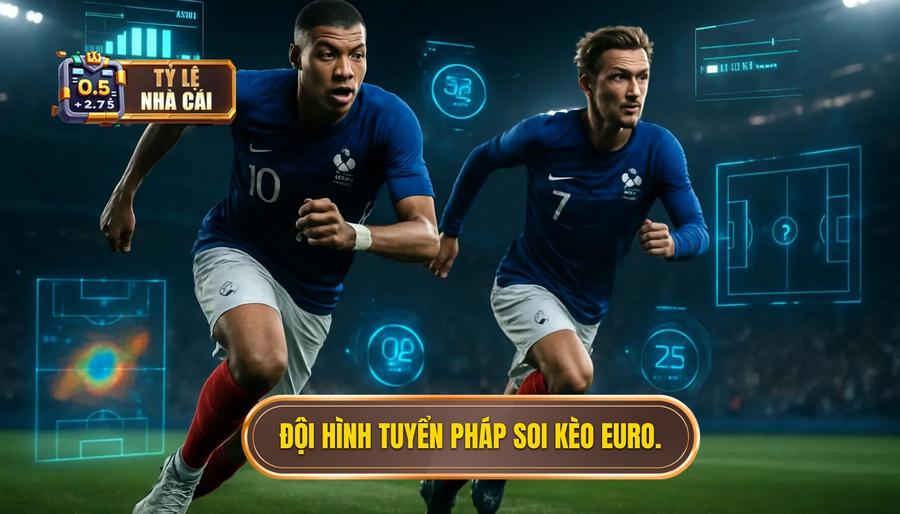 2. Đội hình tuyển Pháp soi kèo Euro.