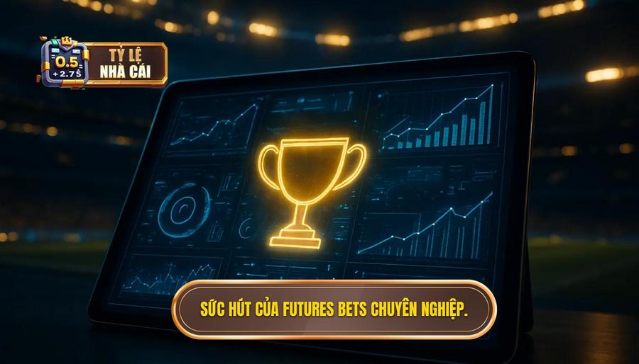 2. Sức hút của Futures bets chuyên nghiệp.