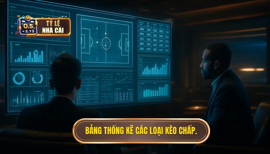 3. Bảng thống kê các loại kèo chấp.