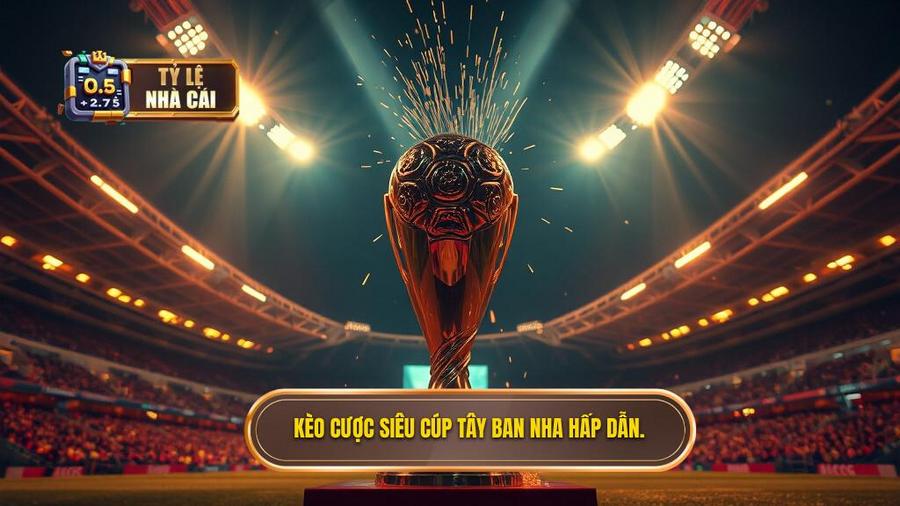 Sức hút khó cưỡng của kèo cược siêu cúp Tây Ban Nha
