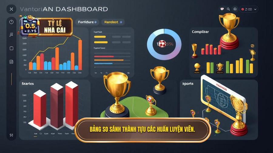 Bảng so sánh thành tựu của các huấn luyện viên hàng đầu