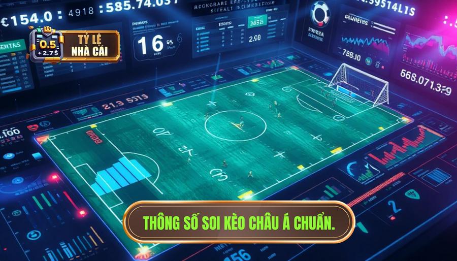 Các thông số cần phân tích khi soi kèo châu Á trận đấu lớn