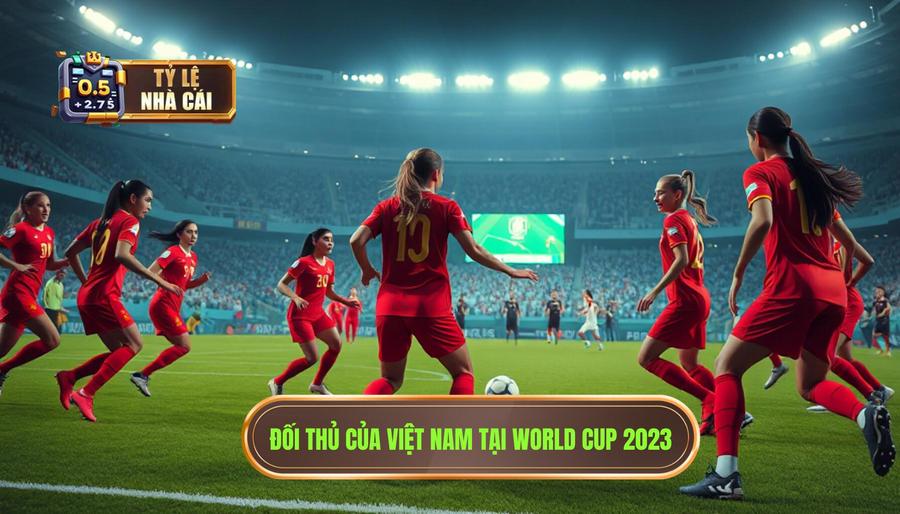 Những đối thủ của Việt Nam tại World Cup 2023
